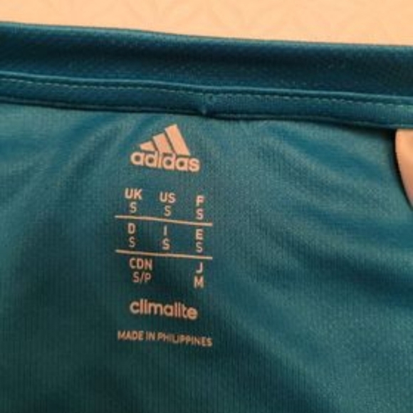 Adidas Cool Fit Short Sleave Shirt. - Picture 2 of 2